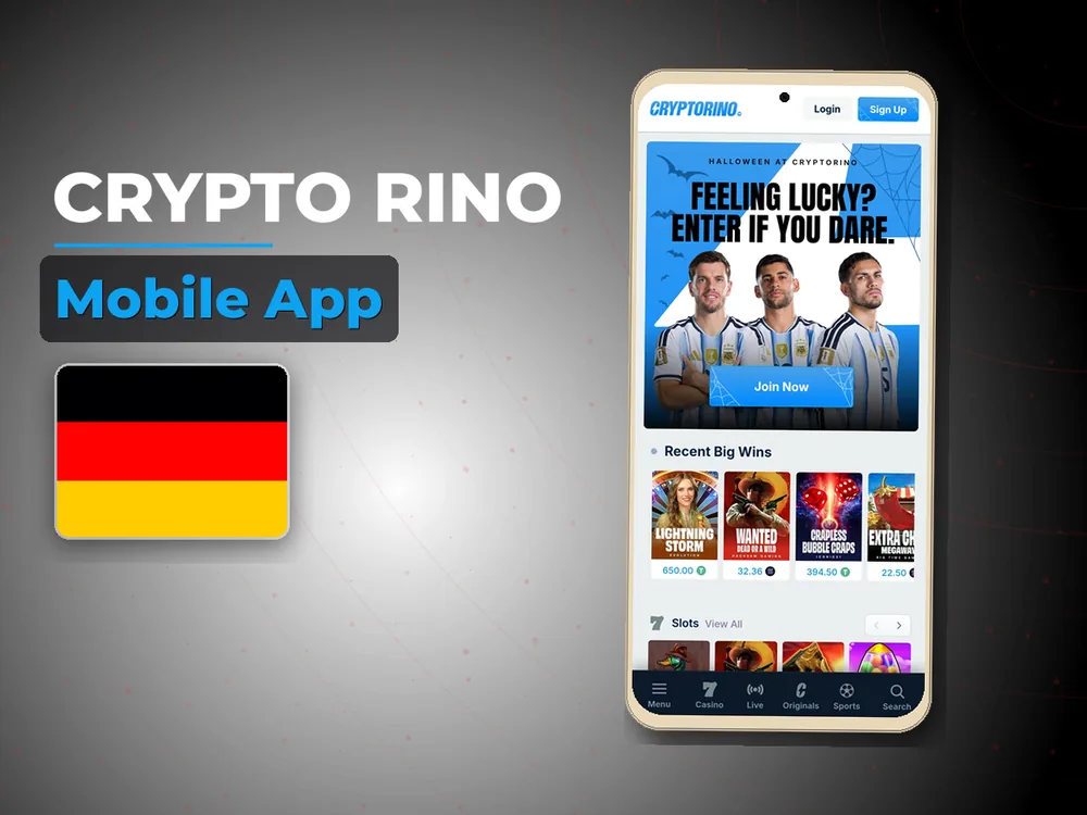 Crypto Rino - Mobile App