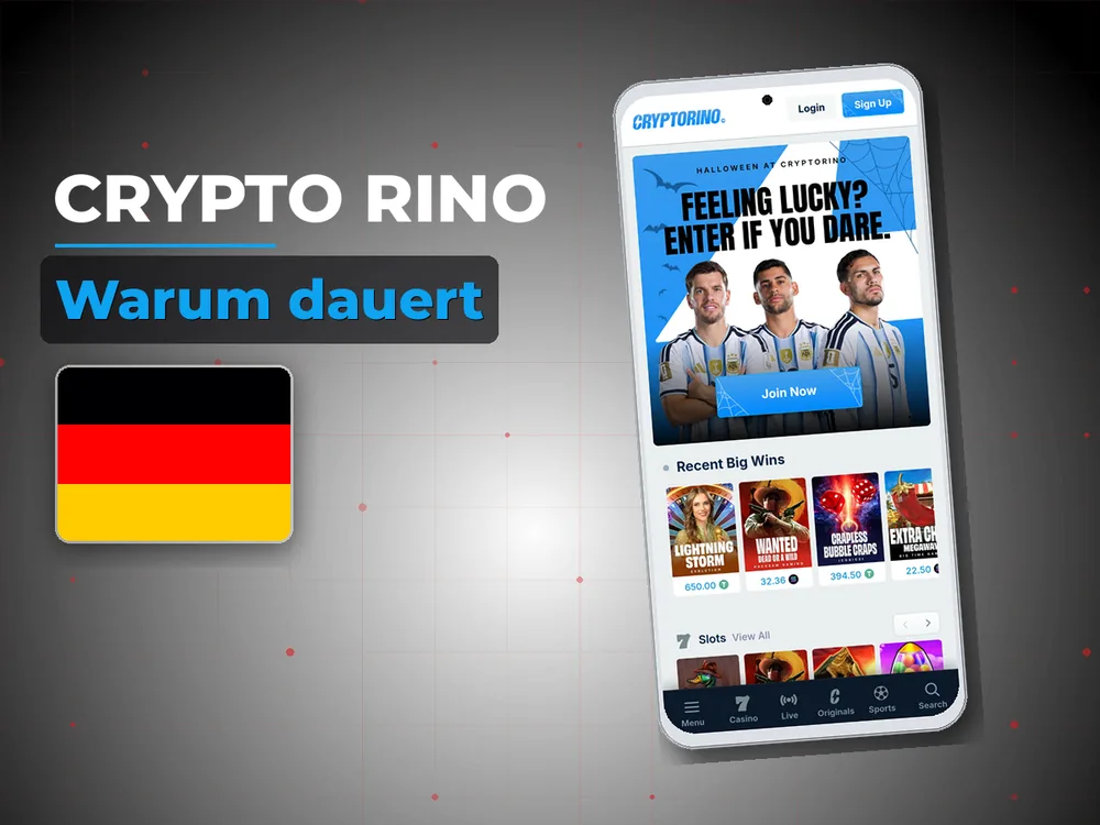 Crypto Rino - Warum dauert