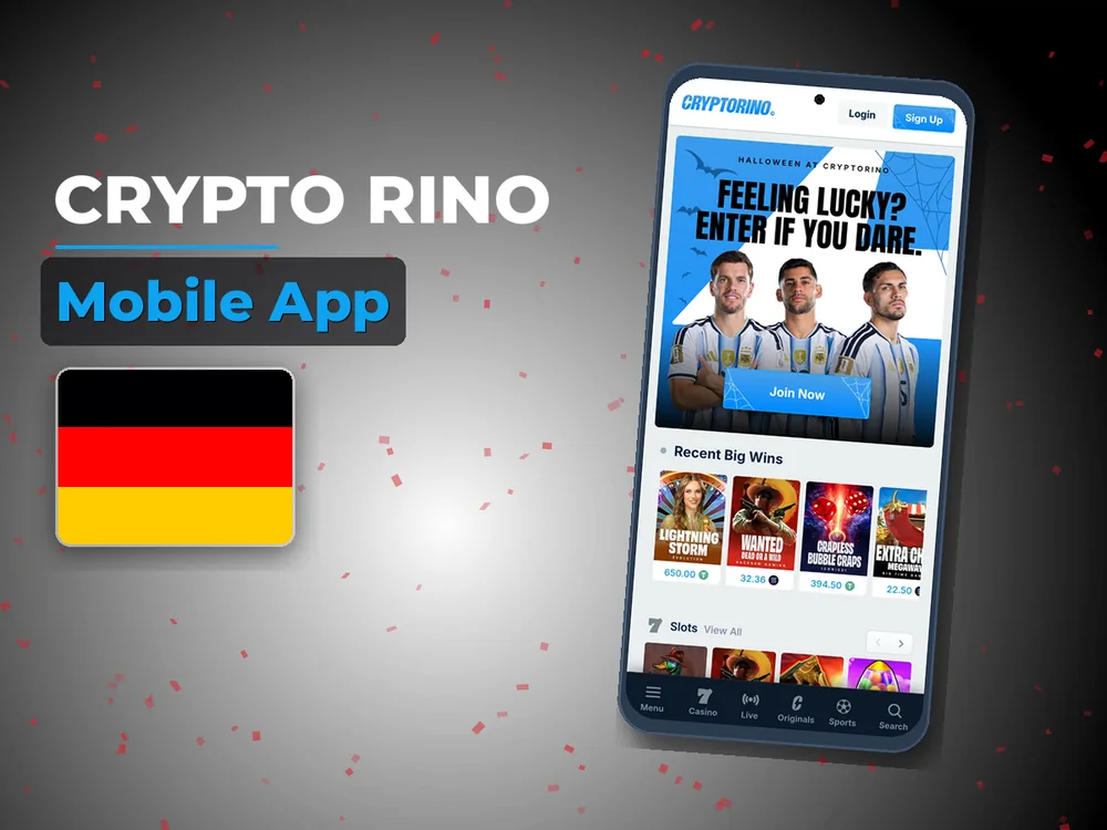 Crypto Rino - Mobile App