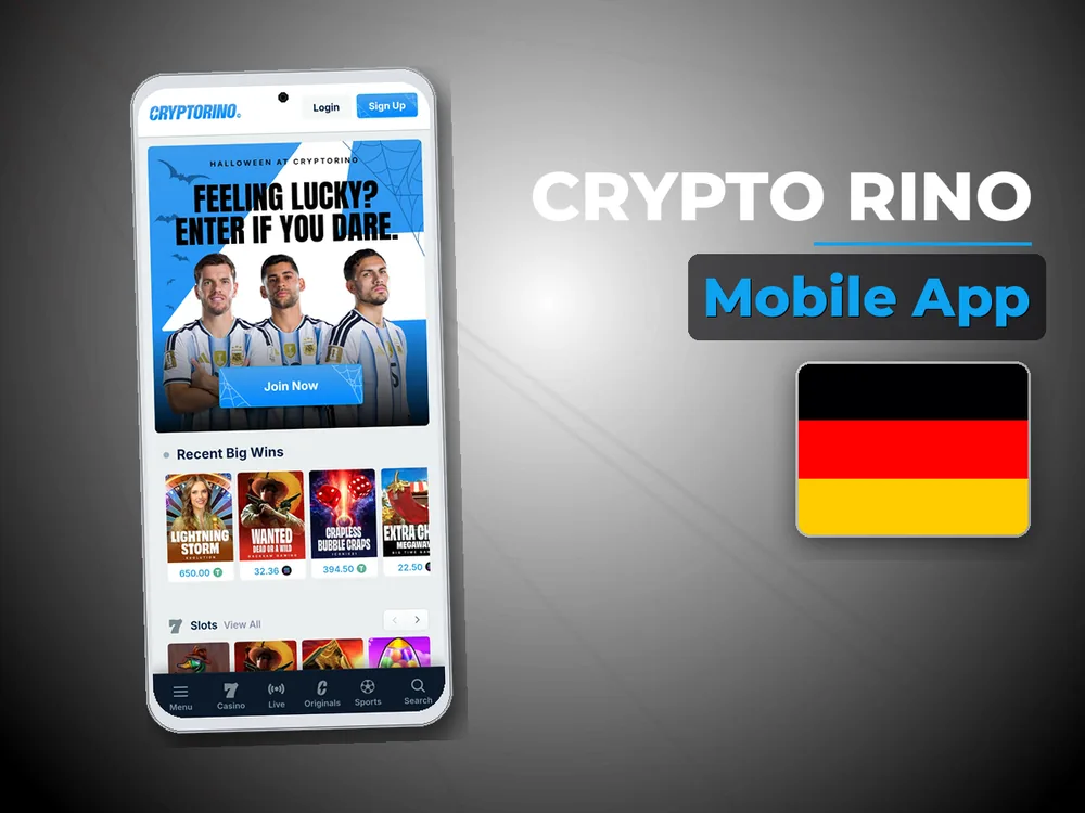Crypto Rino - Mobile App