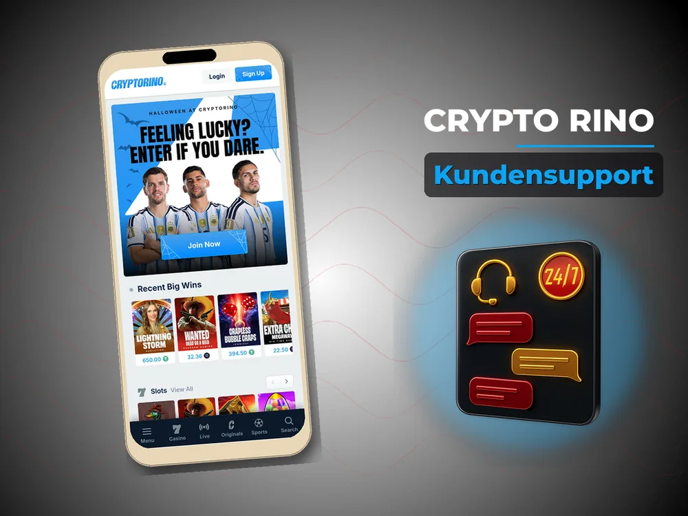 Crypto Rino - Kundensupport