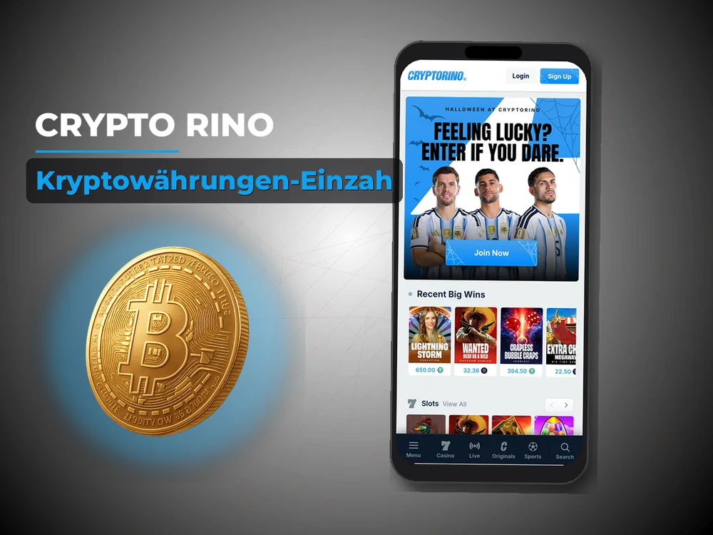 Crypto Rino - Kryptowährungen-Einzah