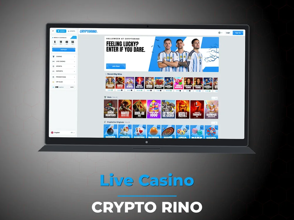 Crypto Rino - Live Casino