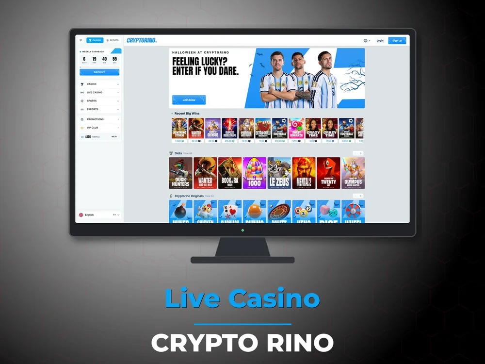 Crypto Rino - Live Casino