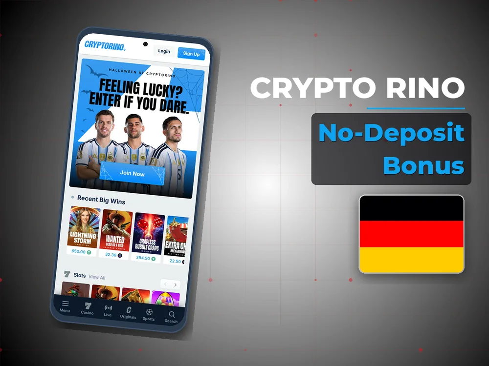 Crypto Rino - No-Deposit Bonus